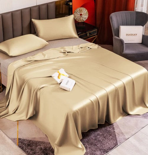 How to Keep Silk Sheets From Sliding Off the Bed SILKSILKY