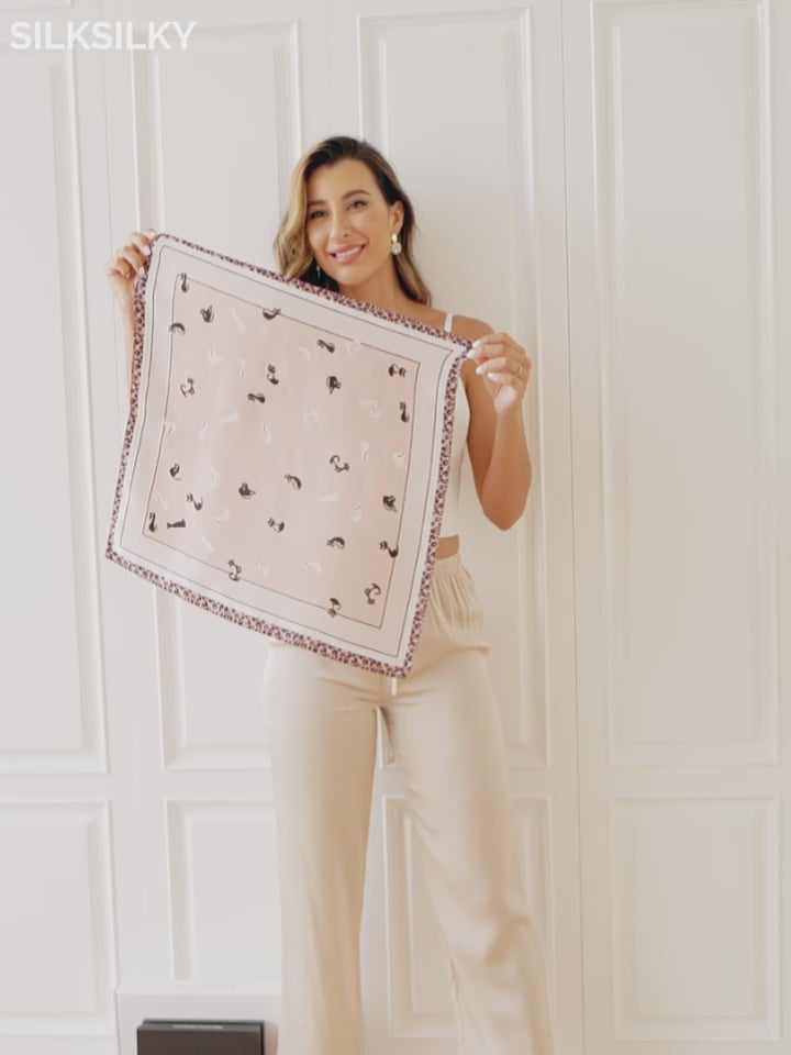 SilkSilky Pure Silk Scarf-video-001