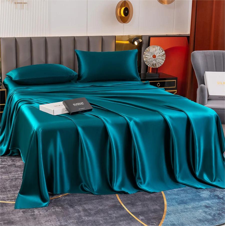 The Ultimate Guide to the Benefits of Silk Bed Sheets – SILKSILKY