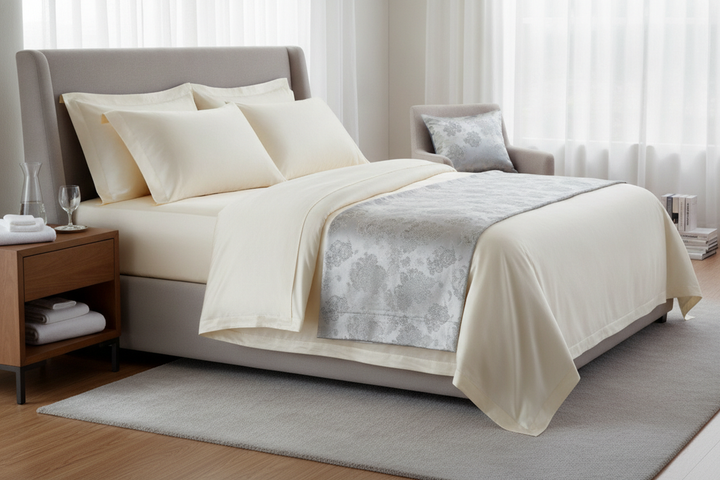 Silk Bedding for Guest Rooms: Choose the Right Amount for Occasional Use cover
