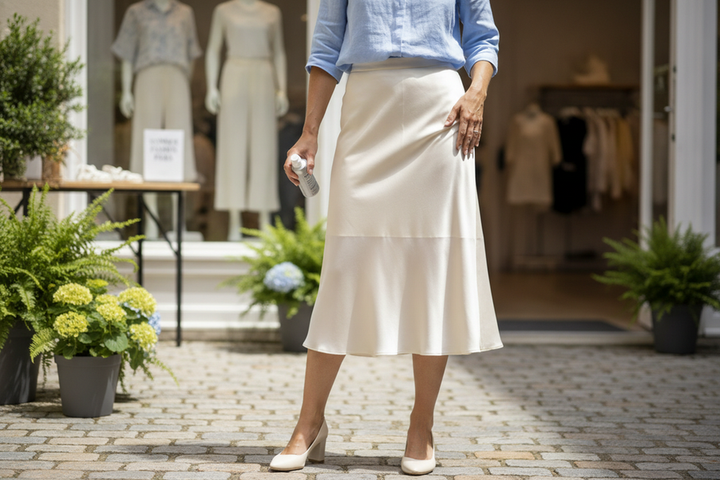 Silk Skirt Cling in Summer: Check Static, Lining, and Underlayers cover
