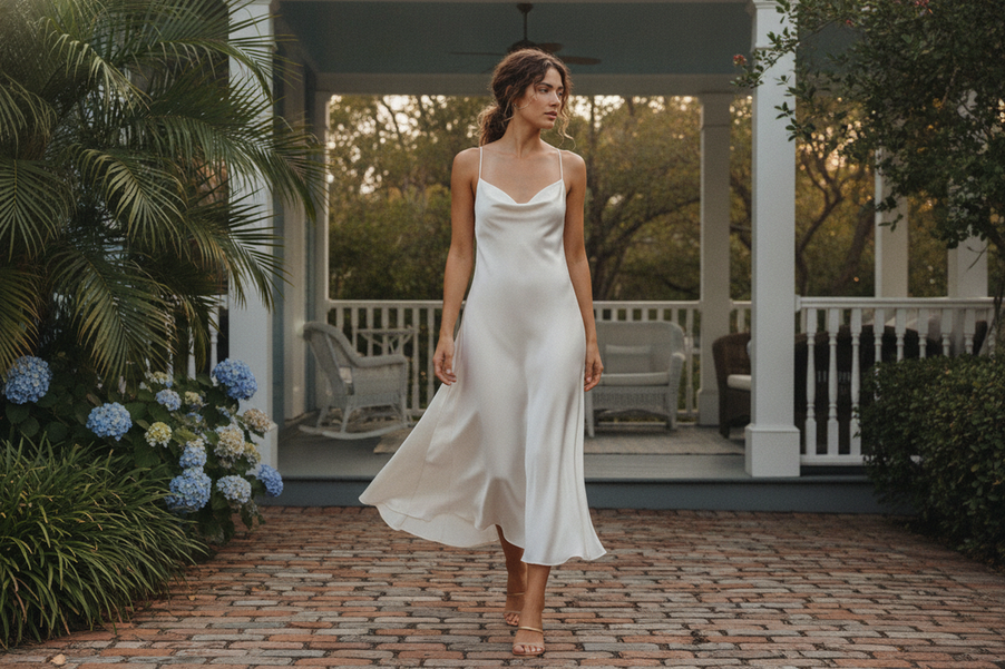 Silk Dress for Humid Summer Days: Choose Lining, Drape, and Breathability cover