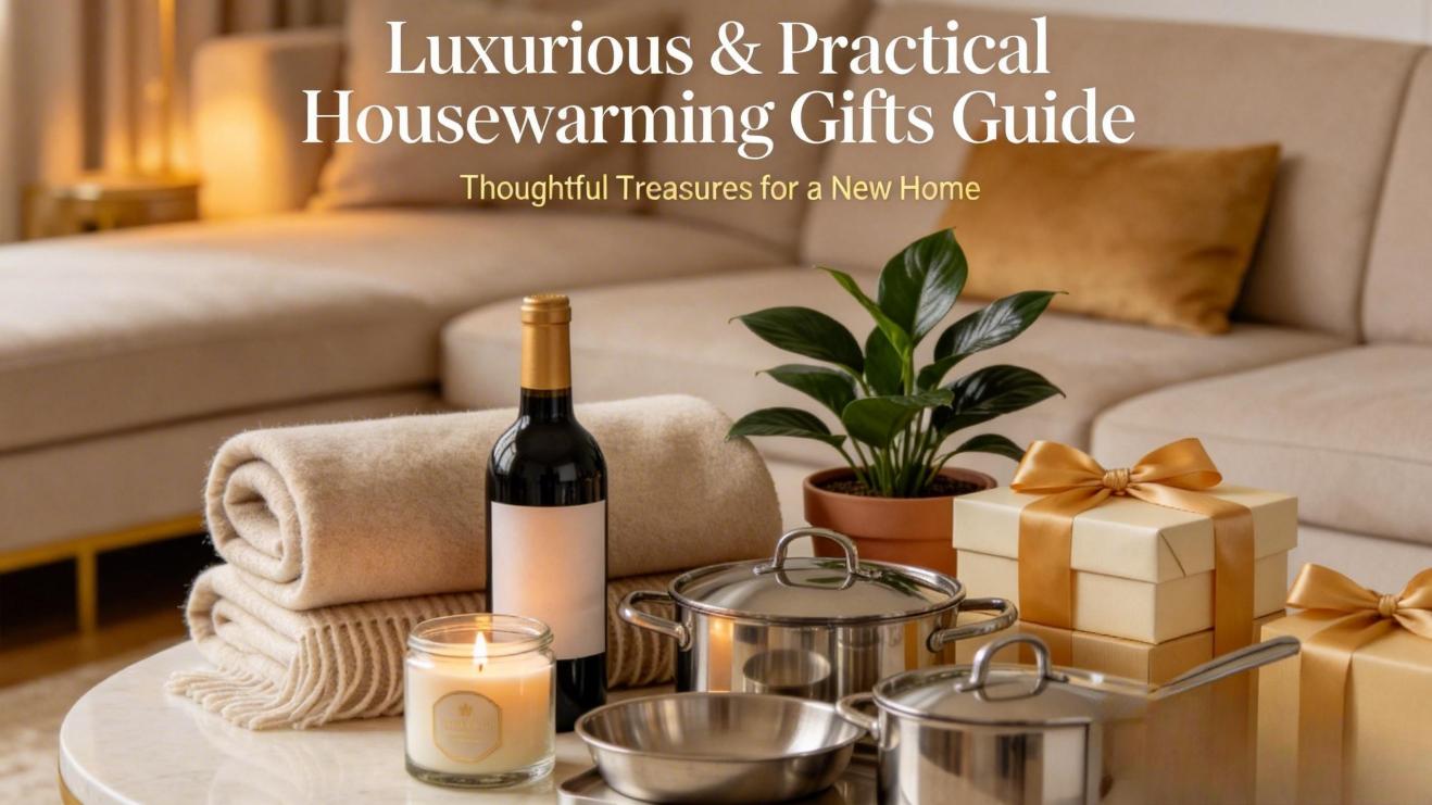 A Guide to Luxurious and Practical Housewarming Gifts