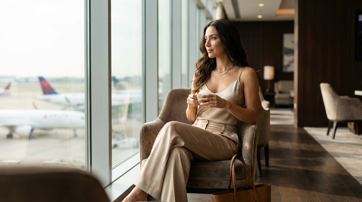 How to Look Effortlessly Chic While Traveling With Silk