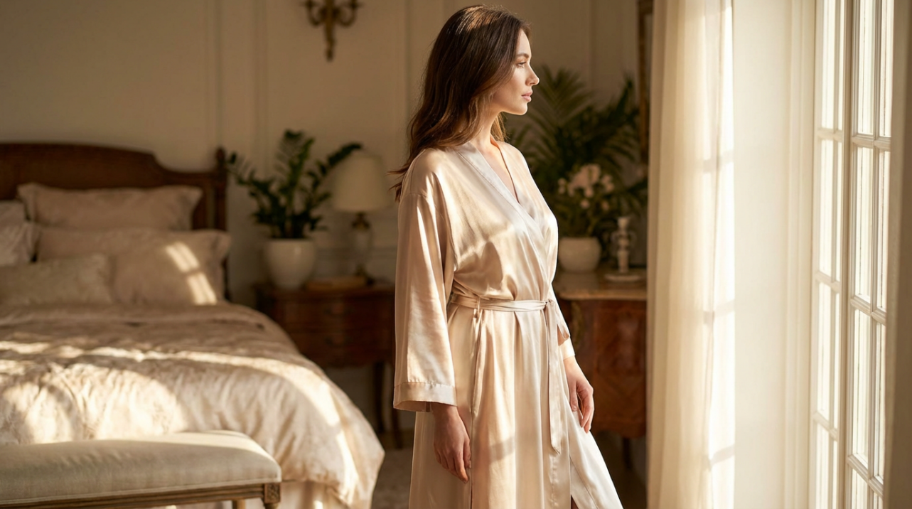 How to Choose a Silk Robe Style for You