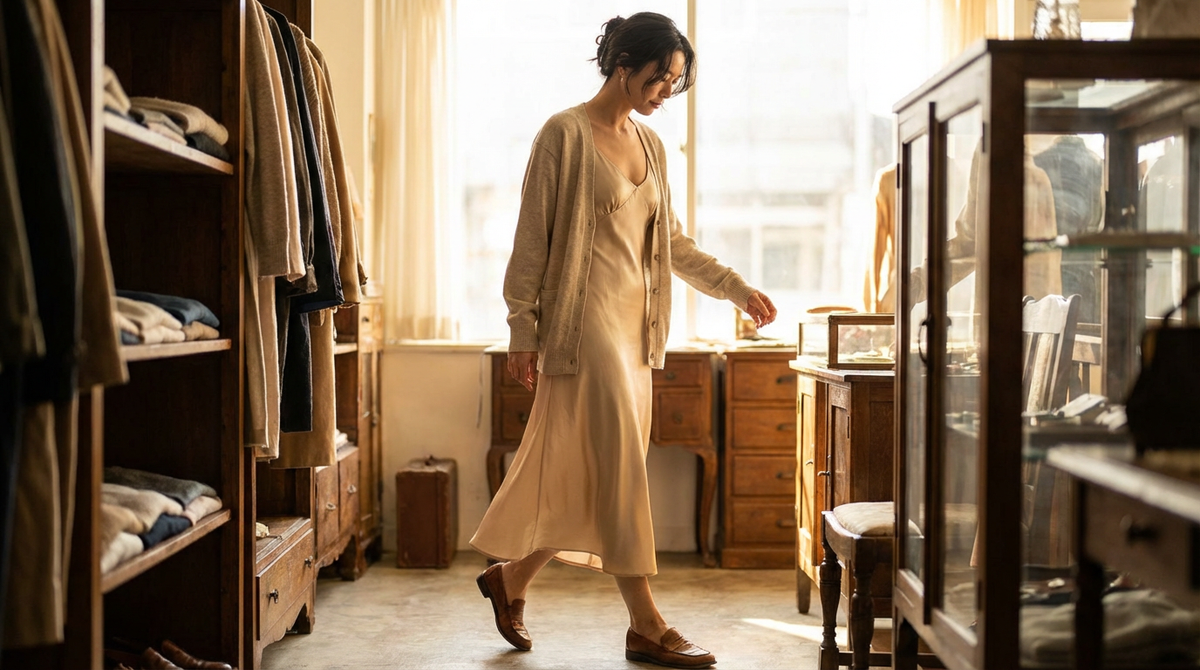 The Best Silk Pieces to Thrift and How to Style Them