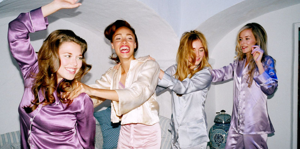 Silk Pajamas: Strengthening Family Bonds with Elegance and Comfort