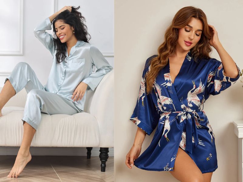 Silk Robe vs Button Up Shirt Which Is Best for You – SILKSILKY