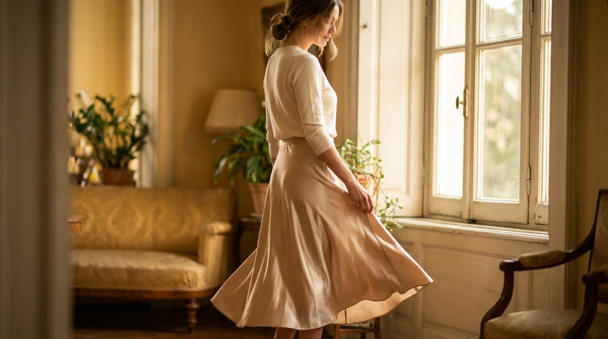 how to make satin dress not static SATIN SLIP SKIRT STATIC HACKS Satin skirts are gorgeous until they start sticking to your legs like cling film After so many of you messaged me about static, here are 4 quick fixes that