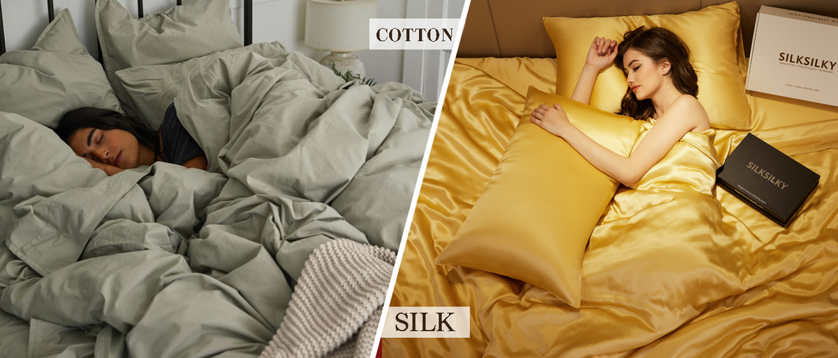 Silk vs Cotton: Which Is The Best Choice for Sleep and Bedding