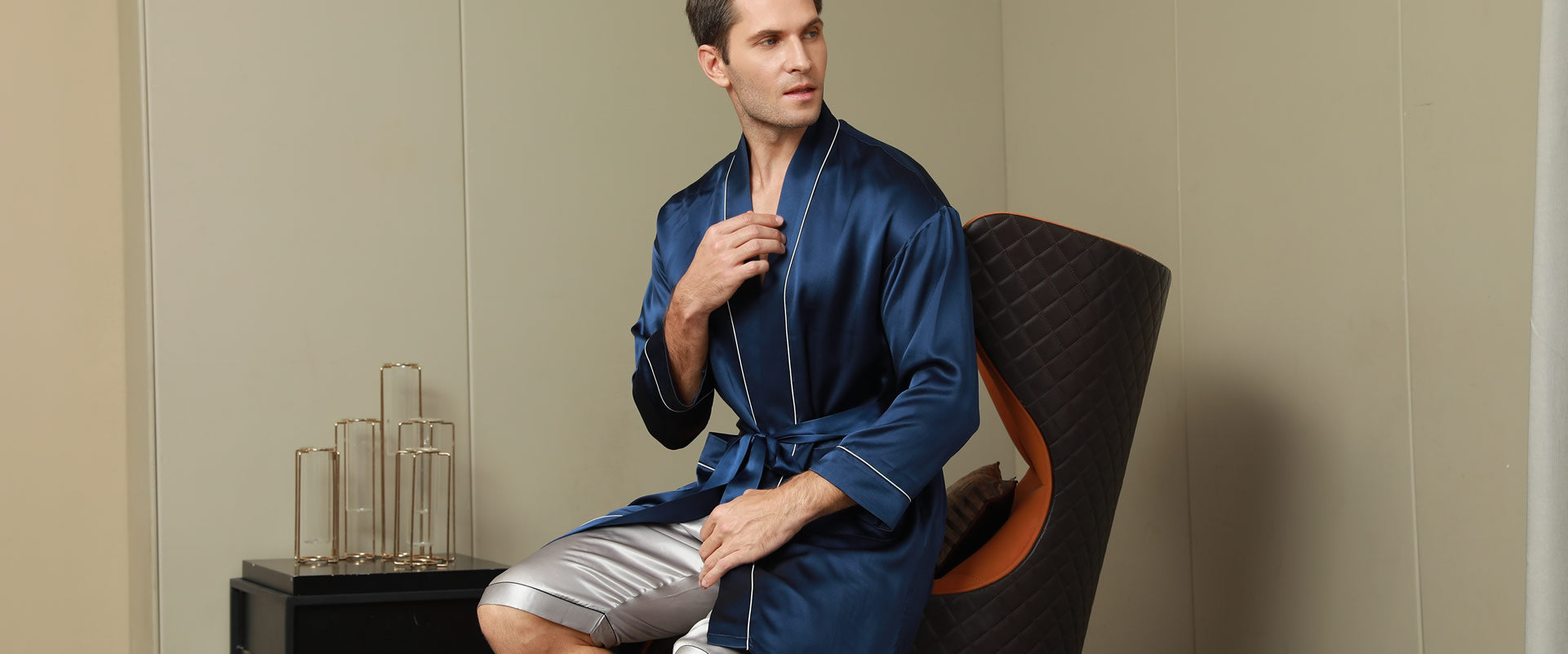 Men's Silk Robes | Ultimate Luxury & Comfort – SILKSILKY