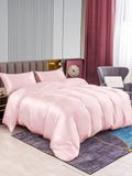 SilkSilky US 22Momme Pure Silk Bedding Set Pink 003