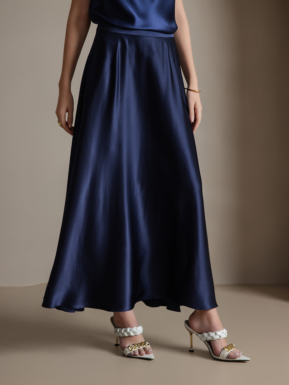 SilkSilky-US-19Momme-Silk-Blend-Skirt-Dark-Blue-003