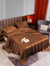 [Coffee] SilkSilky  22Momme Pure Silk Bedding Set 002,