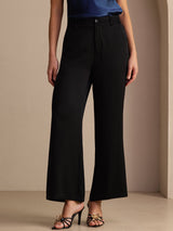 [Black] SilkSilky Womens Pants 004