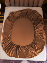 [Coffee] SilkSilky  22Momme Bedding Set 003