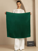 [Dark Green] SilkSilky  Scarf 002