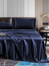 [Dark Blue] SilkSilky  22Momme Pure Silk Bedding Set 006,