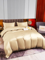 [Beige] SilkSilky  22Momme Bedding Set 005