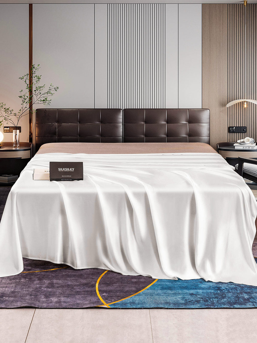 22Momme Mulberry Silk Seamless Flat Sheet
