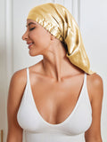 SilkSilky US Pure Silk Sleep Cap Champagne 004