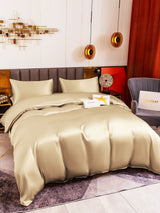 [Beige] SilkSilky  19Momme Bedding Set 006