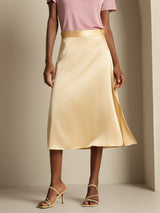 [Champagne] SilkSilky  Skirt 003