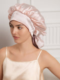 SilkSilky  Pure Silk Sleep Cap PaleMauve 007