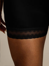 [Black] SilkSilky  Pure Silk Panty 004,