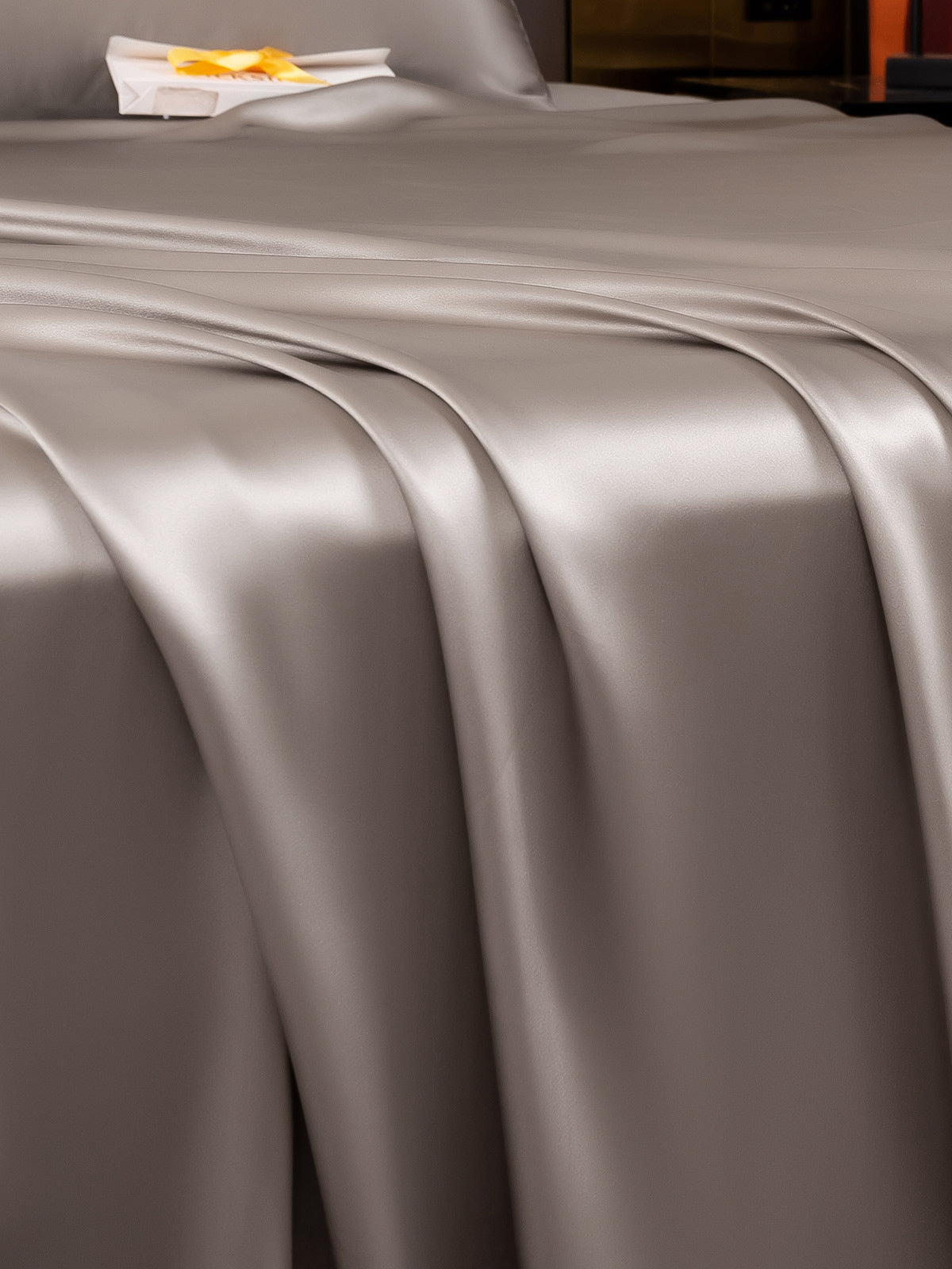 [Gray] SilkSilky  25Momme Pure Silk Sheet 003