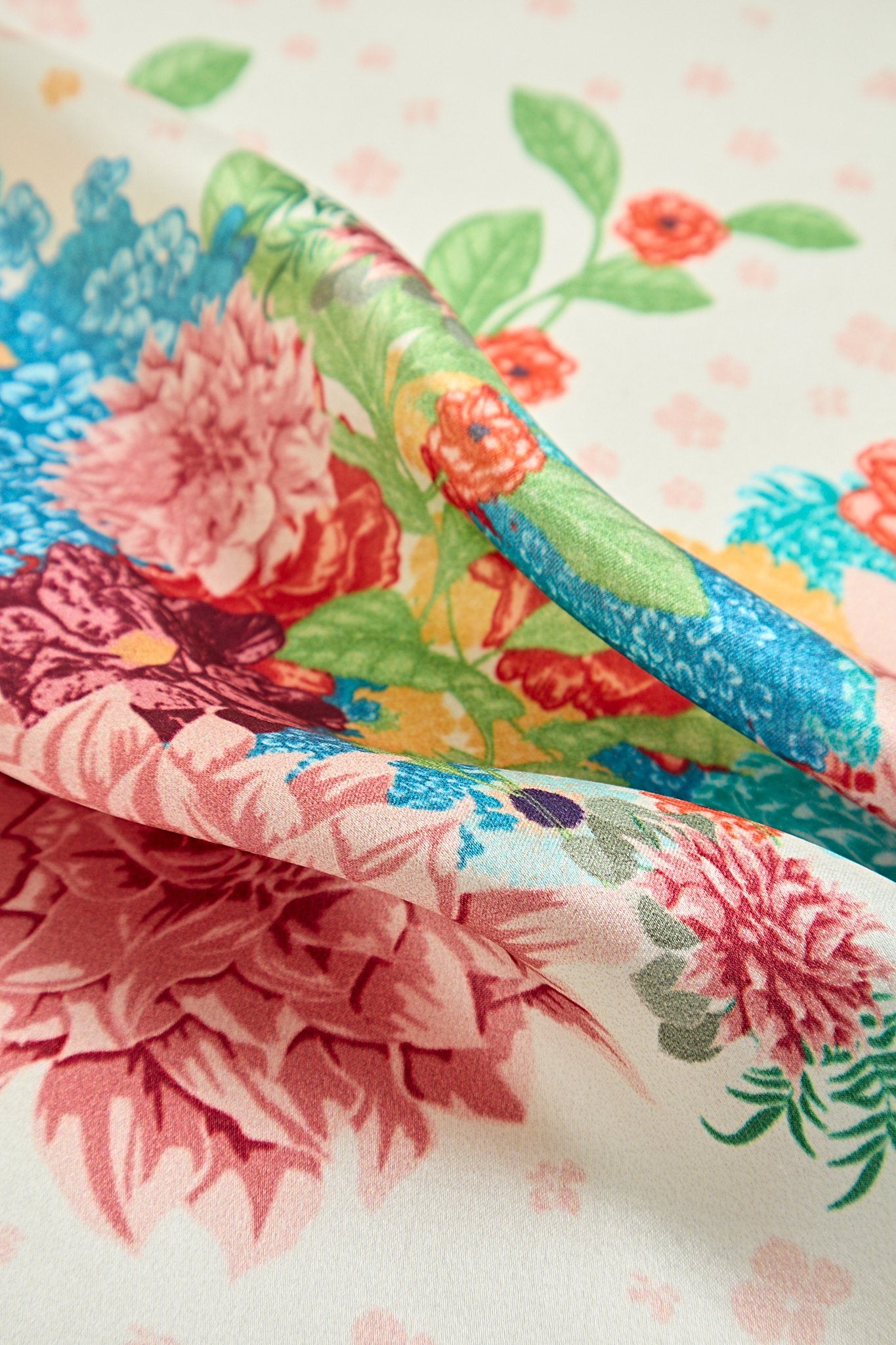 [Multi] SilkSilky Pure Silk Scarf 005