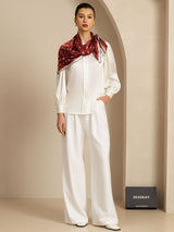 [Wine] SilkSilky Scarf 006