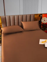 [Coffee] SilkSilky  22Momme Bedding Set 005
