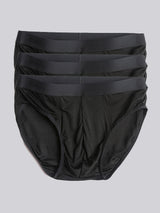 [Black] SilkSilky  100% Silk Jersey Men's Underwear 006