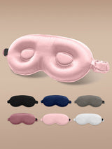 [Pink] SilkSilky  22Momme Eye Mask 001