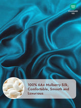 [Teal] SilkSilky  25Momme Duvet Covers 003