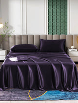 [Deep Purple] SilkSilky  25Momme Bedding Set 002