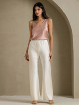 [Ivory] SilkSilky  Women's Pants 005