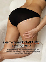 [Black] SilkSilky  19Momme Stretch Silk Charmeuse Panty 007