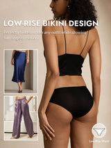 [Black] SilkSilky  100% Silk Jersey Panty 005