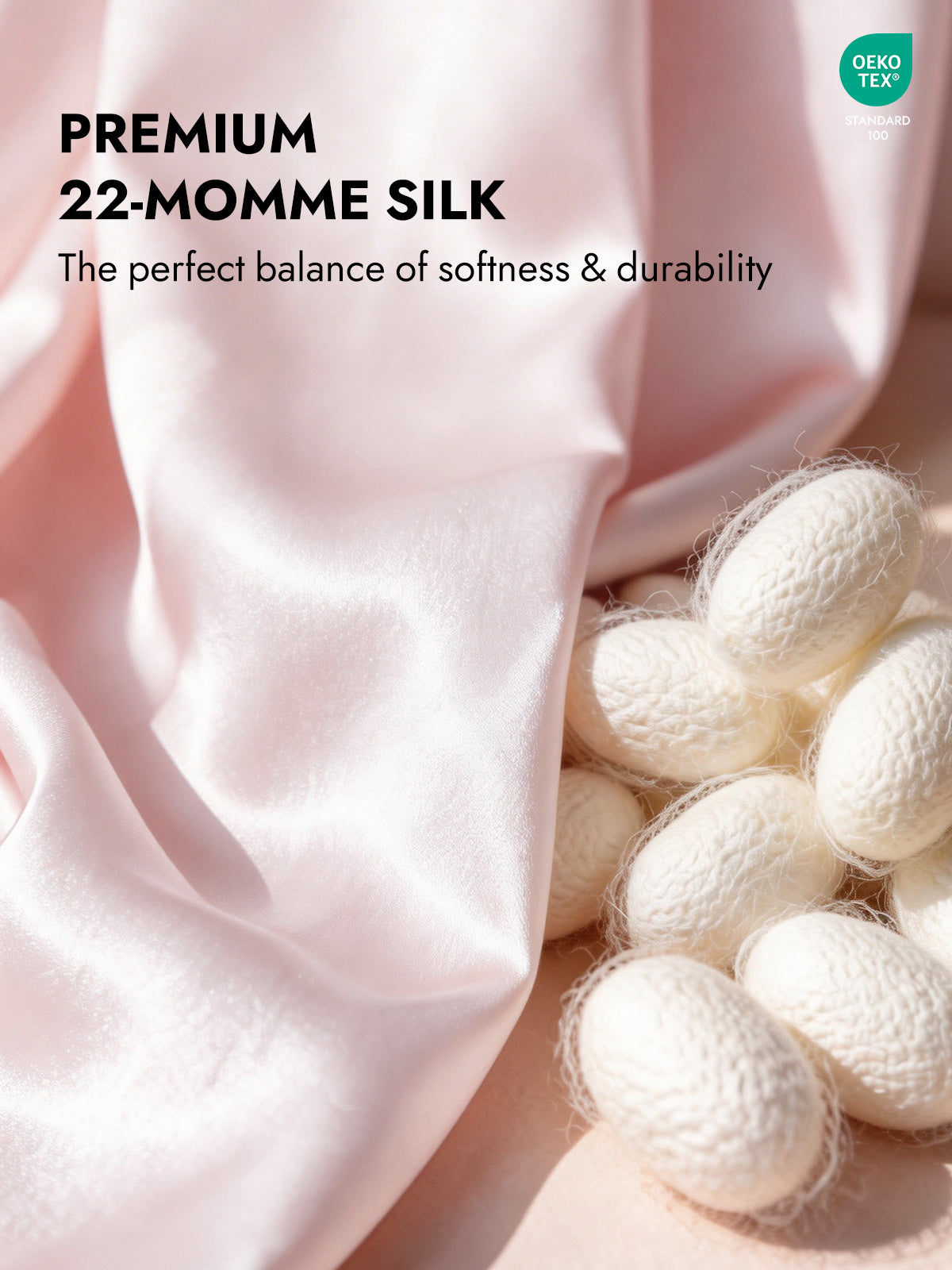[Pink] SilkSilky  22Momme Pillowcase 005