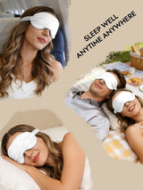 [White] SilkSilky  Eye Mask 007