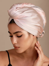[Light Pink] SilkSilky  Hair Towel Wrap 001