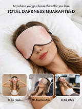 [Pink] SilkSilky  Eye Mask 006