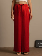 [Wine] SilkSilky  Women's Pants 005