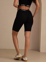 [Black] SilkSilky Womens Shorts 002