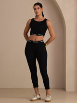 [Black] SilkSilky Womens Pants 007