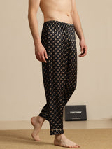[Black Chain] SilkSilky  Men's Sleep Shorts 003