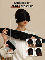 [Black] SilkSilky  Eye Mask 005