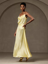 [Light Yellow] SilkSilky  Skirt 007
